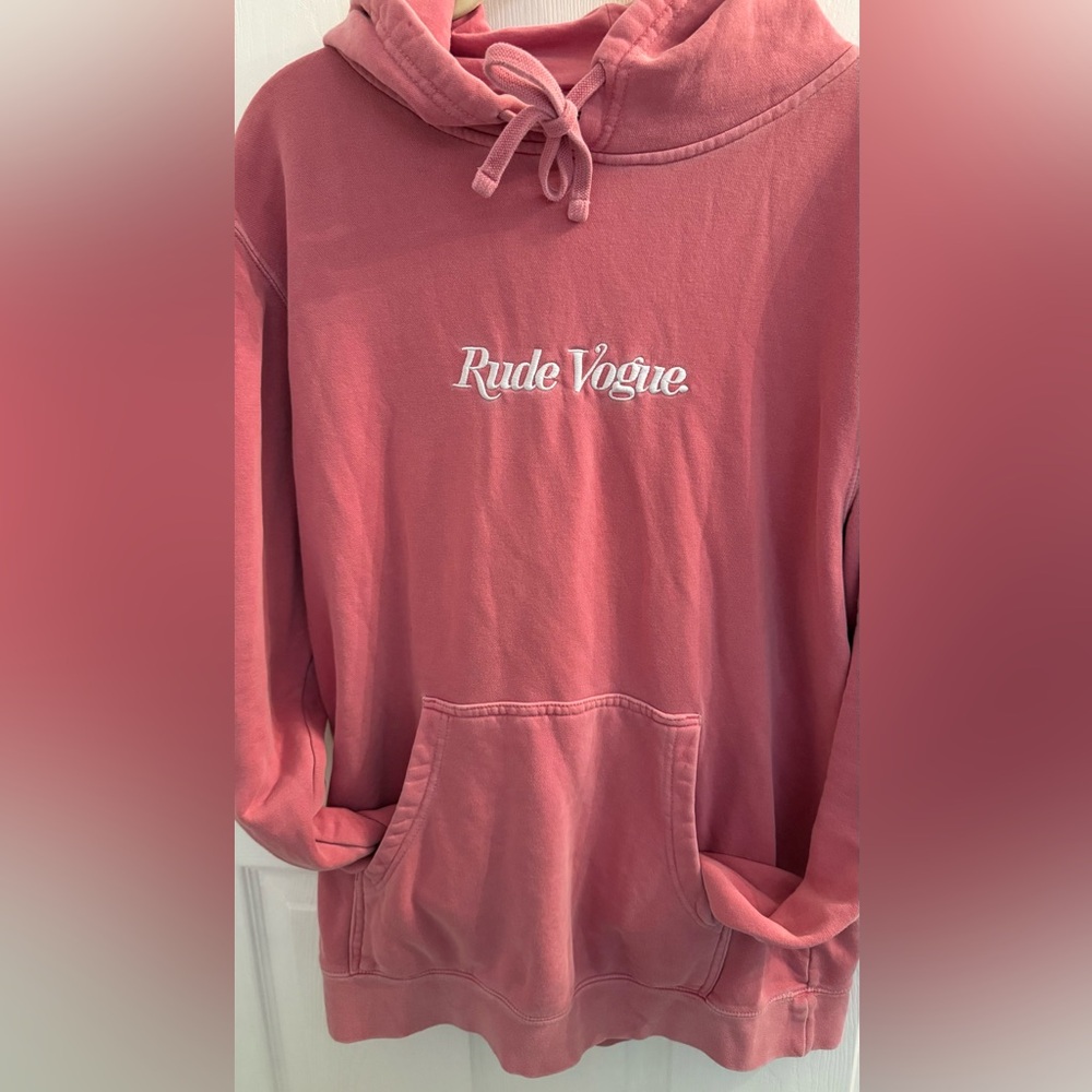 Pink Hoodie Sweater